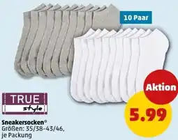 PENNY TRUE style Sneakersocken Angebot