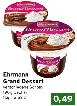 CAP Markt Ehrmann Grand Dessert Angebot