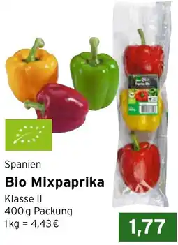 CAP Markt Spanien Bio Mixpaprika Angebot