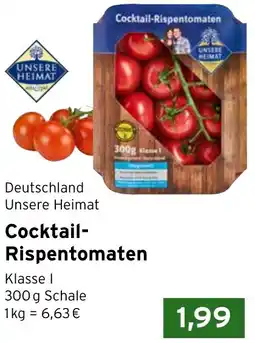 CAP Markt Deutschland Unsere Heimat Cocktail Rispentomaten Angebot