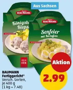 PENNY BAUMANN Fertiggericht Angebot
