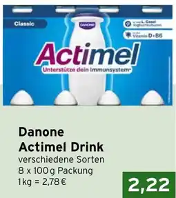 CAP Markt Danone Actimel Drink Angebot