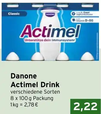 CAP Markt Danone Actimel Drink Angebot