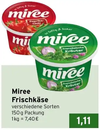 CAP Markt Miree Frischkäse Angebot