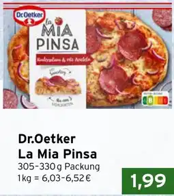 CAP Markt Dr.Oetker La Mia Pinsa Angebot