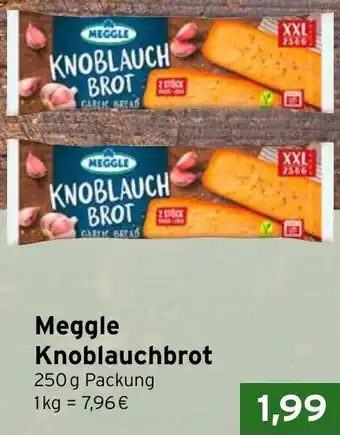 CAP Markt Meggle Knoblauchbrot Angebot