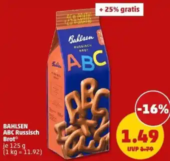 PENNY BAHLSEN ABC Russisch Brot Angebot