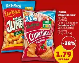 PENNY LORENZ Erdnuss Locken oder Crunchips XXL Angebot