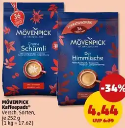 PENNY MÖVENPICK Kaffeepads Angebot
