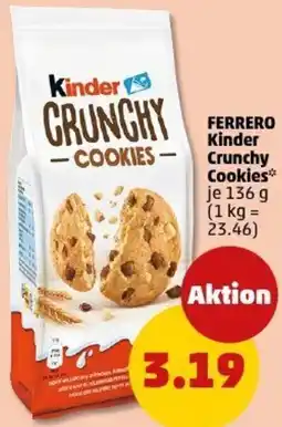 PENNY FERRERO Kinder Crunchy Cookies Angebot