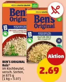 PENNY BEN'S ORIGINAL Reis Angebot