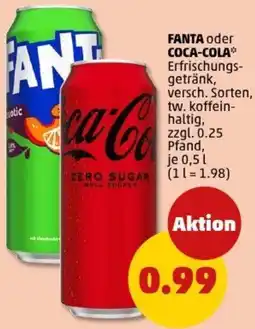 PENNY FANTA oder COCA-COLA Angebot