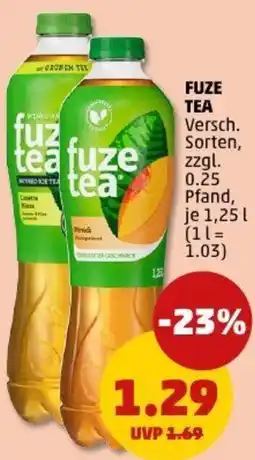 PENNY Fuze tea Angebot