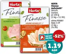 PENNY HERTA Finesse Aufschnitt Angebot