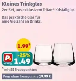 PENNY Kleines Trinkglas Angebot