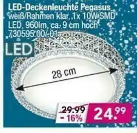 Möbel Boss Led-deckenleuchte Pegasus Angebot