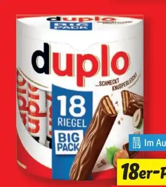 Lidl Ferrero Kinder Duplo XXL Angebot