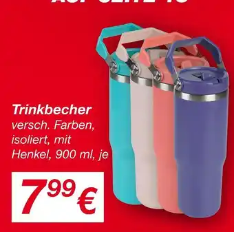KiK Trinkbecher Angebot