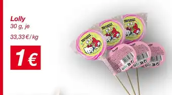 KiK Sanrio lolly Angebot