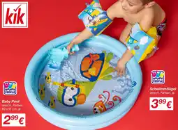 KiK Happy people baby pool oder schwimmflügel Angebot