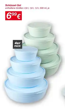 KiK Schüssel-set Angebot