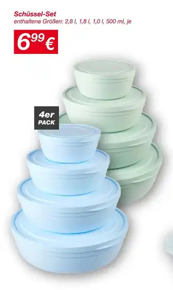 KiK Schüssel-set Angebot