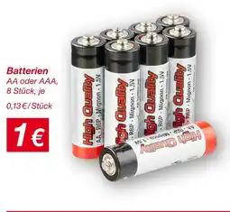 KiK High quality batterien Angebot