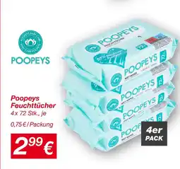KiK Poopeys feuchttücher Angebot