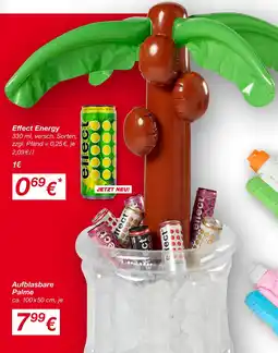 KiK Aufblasbare palme Angebot