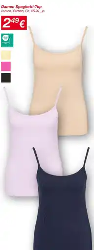 KiK Damen spaghetti-top Angebot
