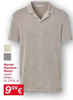 KiK Identic herren kurzarm-hemd Angebot