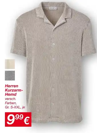 KiK Identic herren kurzarm-hemd Angebot