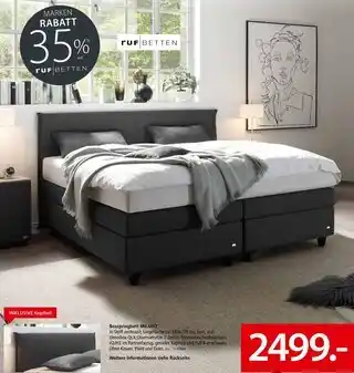 Zurbrüggen Rufbetten boxspringbett milano Angebot