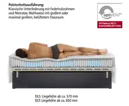 Zurbrüggen Optivent polsterbettausführung Angebot