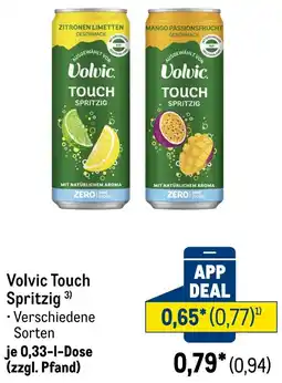 METRO Volvic Touch Spritzig Angebot