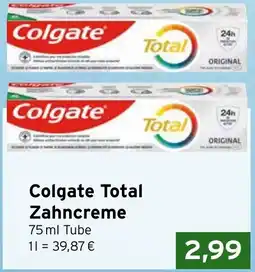 CAP Markt Colgate Total Zahncreme Angebot