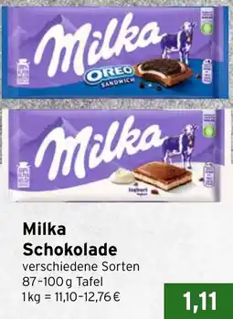 CAP Markt Milka Schokolade Angebot