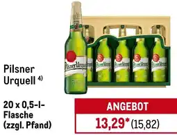 METRO Pilsner Urquell Angebot