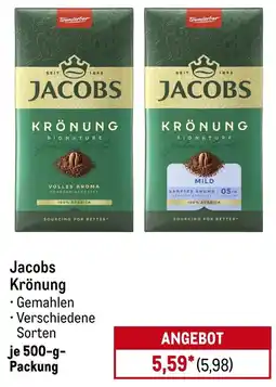 METRO Jacobs Krönung Angebot