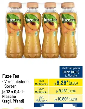 METRO Fuze Tea Angebot