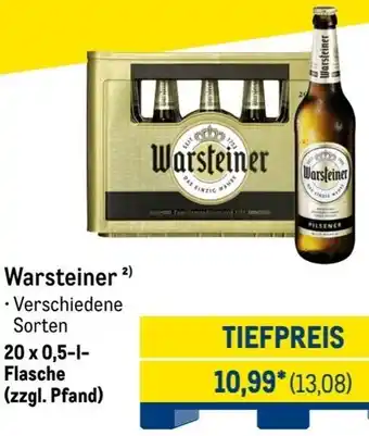 METRO Warsteiner Angebot