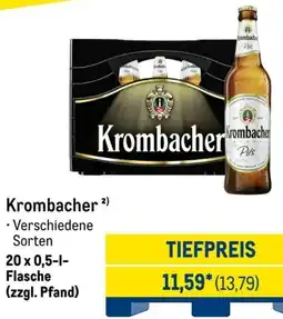 METRO Krombacher Angebot