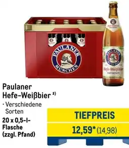 METRO Paulaner Hefe-Weißbier Angebot