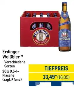 METRO Erdinger Weißbier Angebot