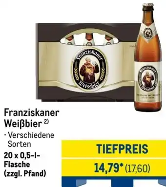 METRO Franziskaner Weißbier Angebot