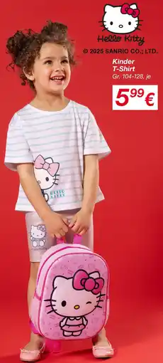 KiK Hello Kitty Kinder T-Shirt Angebot