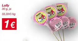 KiK Hello Kitty Lolly Angebot