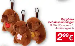 KiK Capybara Schlüsselanhänger Angebot
