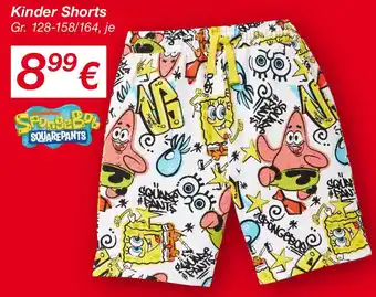 KiK Kinder Shorts Angebot