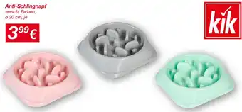 KiK Anti-Schlingnapf Angebot